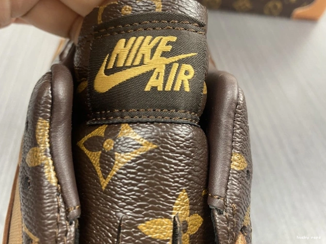 Cheap Husky Air Jordan AJ1 OW 1 x LOW Off-Louis 0825